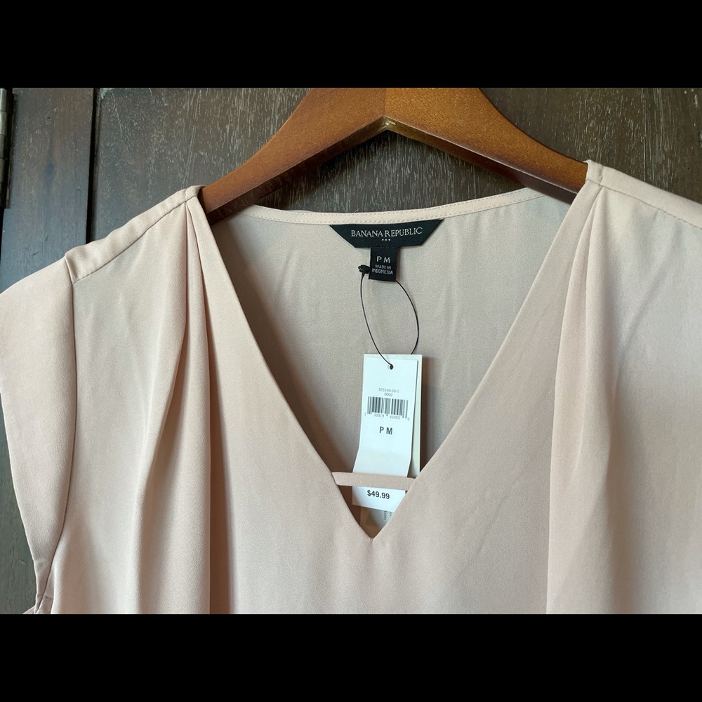 Cap Sleeve Shell - Picture 2 of 2